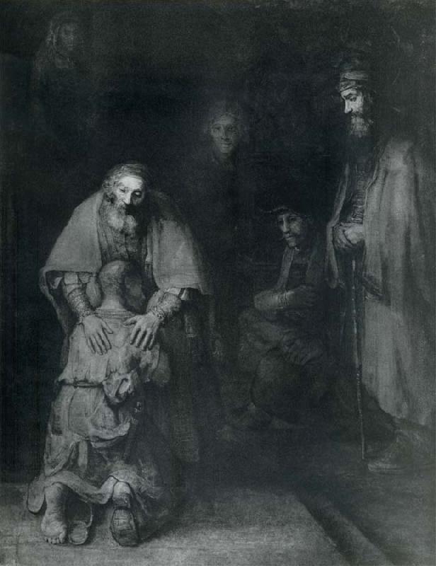 REMBRANDT Harmenszoon van Rijn The Return of the Prodigal Son